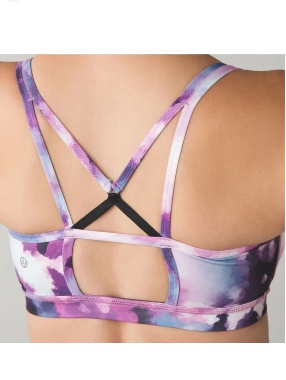 Lululemon Sweaty Endeavor Sports Bra Tie Dye 4 Y2k